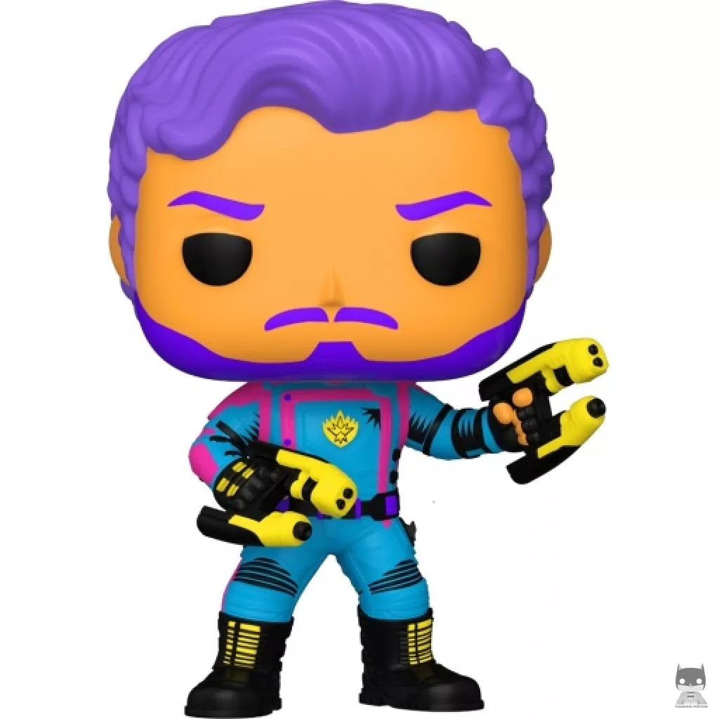Figurine Funko POP Star-Lord (Blacklight) (Les Gardiens de la Galaxie vol.3)