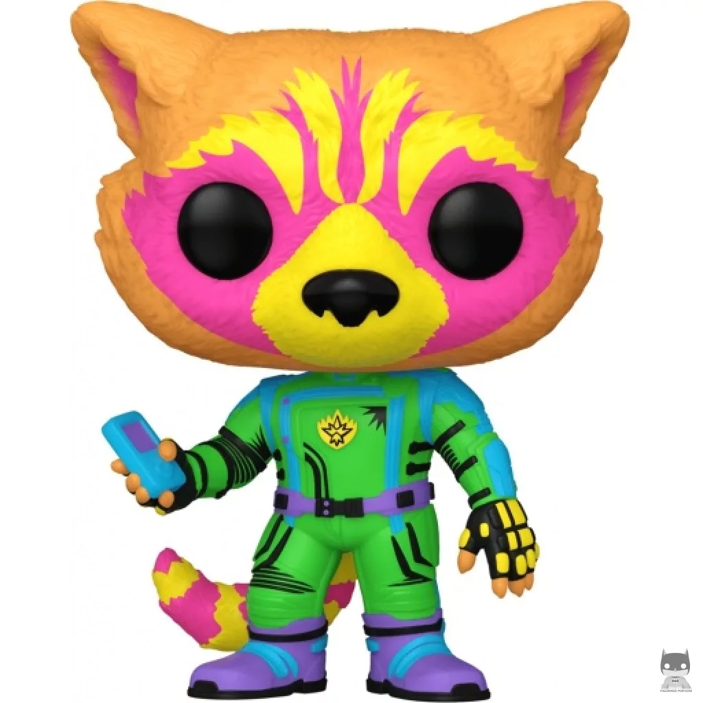 Figurine Funko POP Rocket (Blacklight) (Les Gardiens de la Galaxie vol.3)