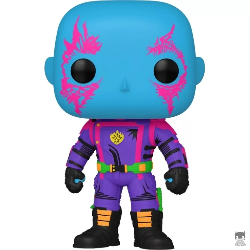 Figurine Funko POP Drax (Blacklight) (Les Gardiens de la Galaxie vol.3)