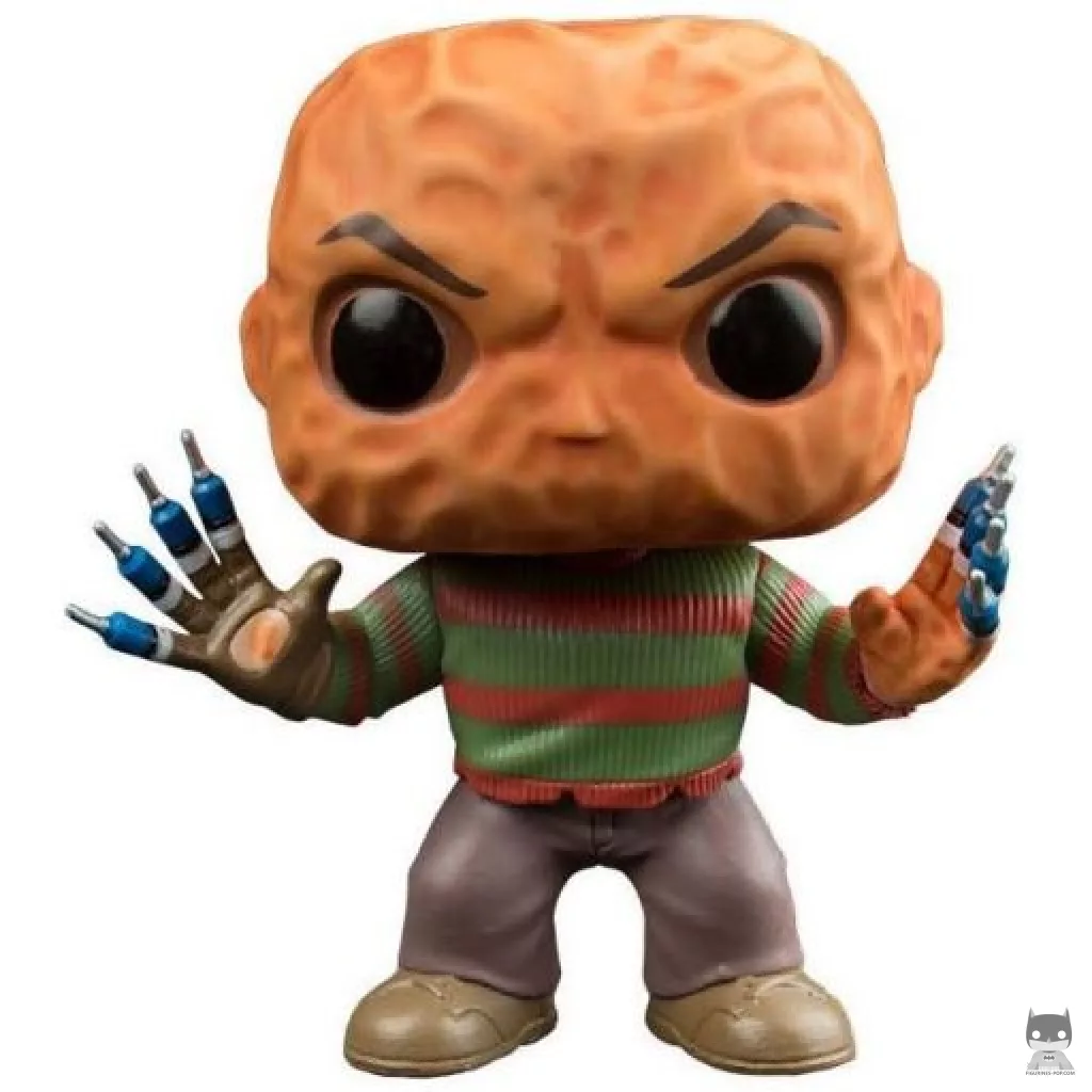 Figurine Funko POP Freddy Krueger sans chapeau (Les Griffes de la nuit)