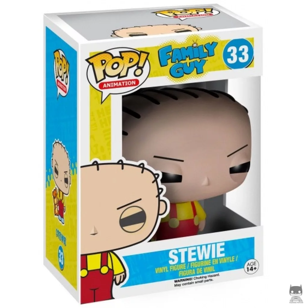 Figurine Funko POP Stewie avec boîte