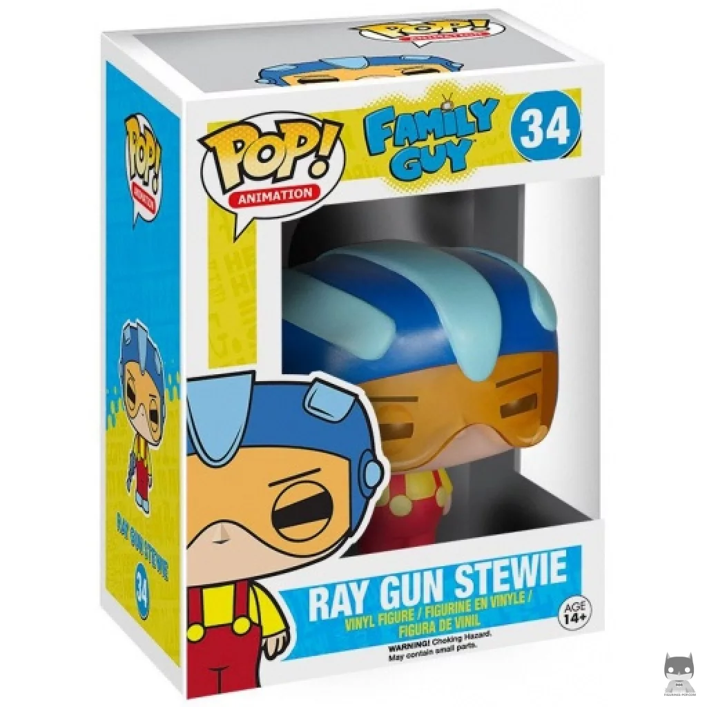 Figurine Funko POP Stewie avec Pistolet Laser avec boîte