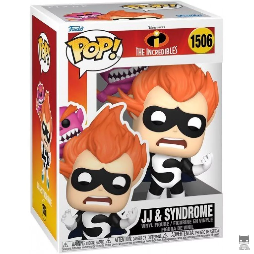 Figurine Funko POP Syndrome avec Monstre Jack Jack avec boîte