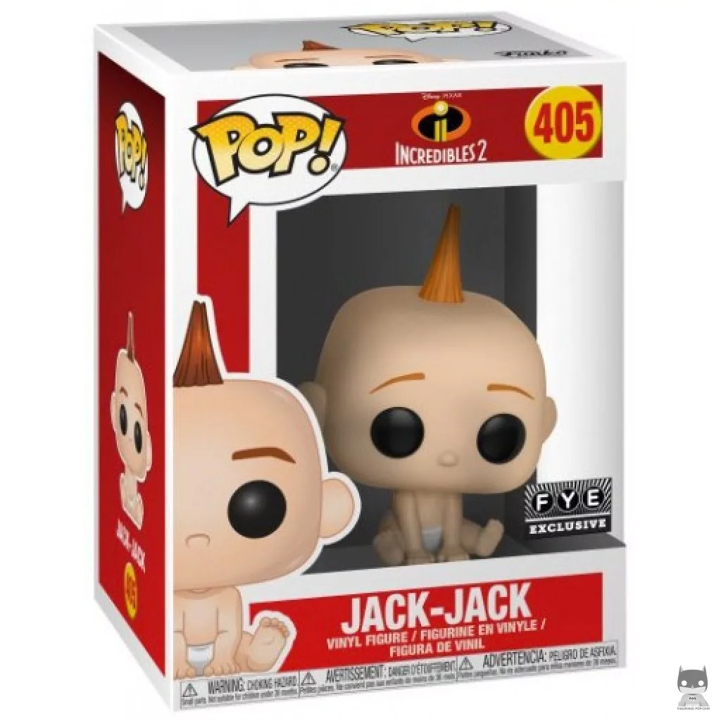 Figurine Funko POP Jack-Jack in Diaper avec boîte