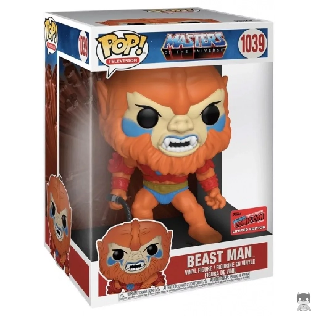 Figurine Funko POP Beast Man (Supersized) avec boîte