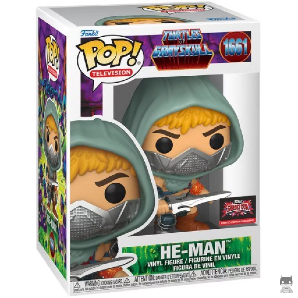 Figurine Funko POP Musclor (Tortues Ninja) avec boîte