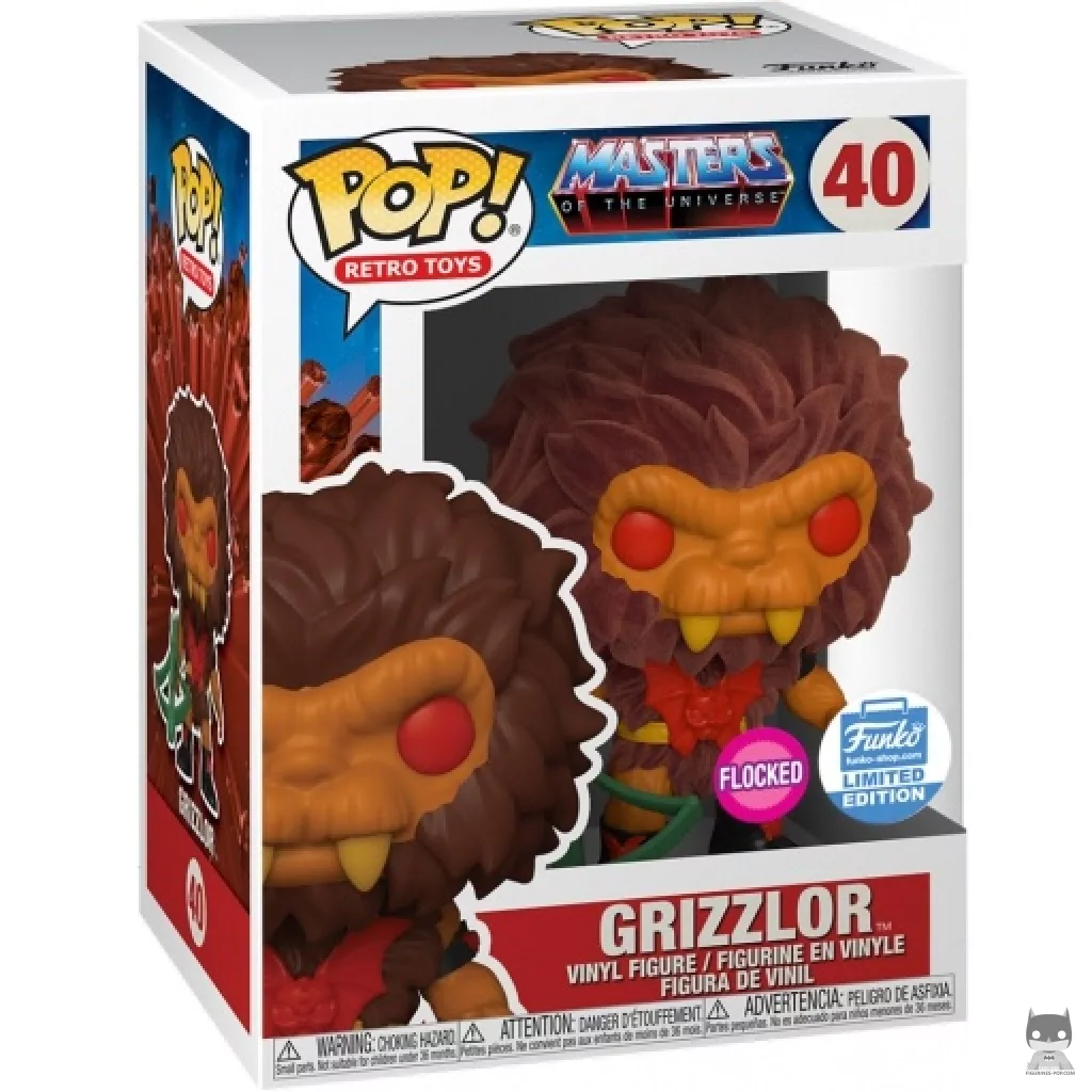 Figurine Funko POP Grizzlor (Flocked) avec boîte