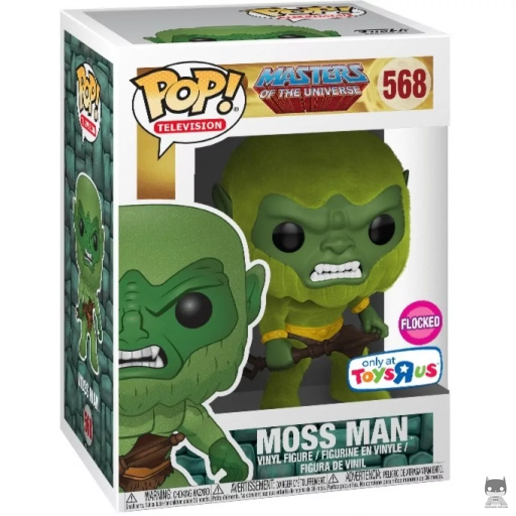 Figurine Funko POP Moss Man (Flocked) avec boîte