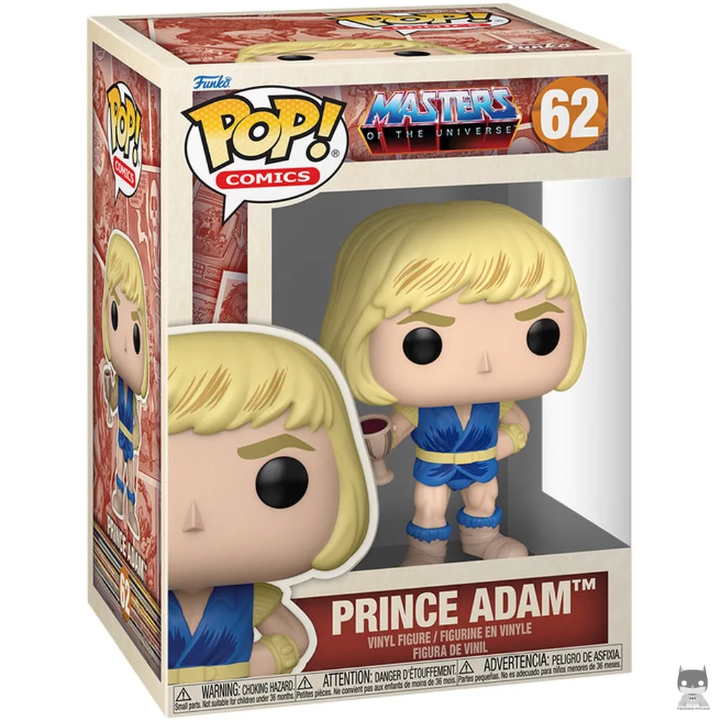 Figurine Funko POP Prince Adam (Vintage) avec boîte