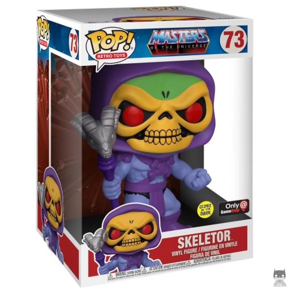 Figurine Funko POP Skeletor (Supersized) avec boîte
