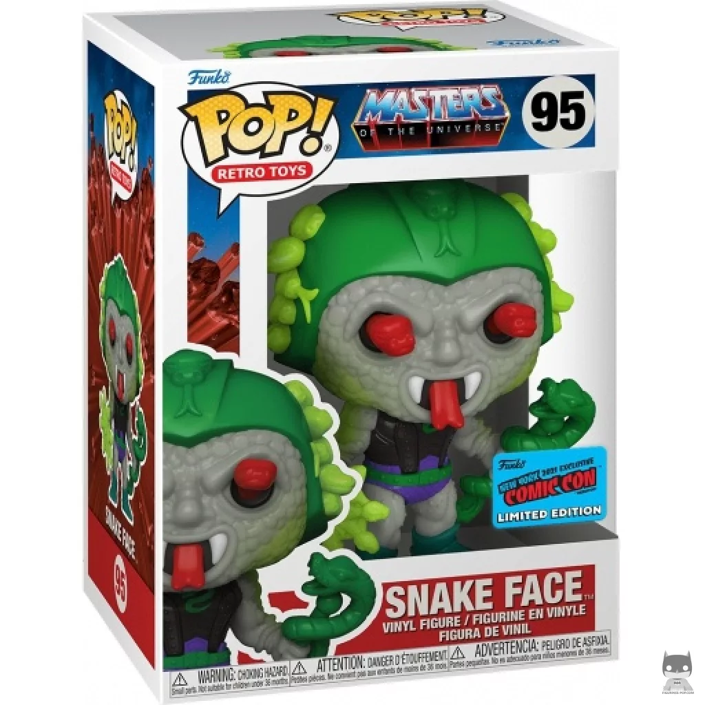 Figurine Funko POP Snake Face avec boîte