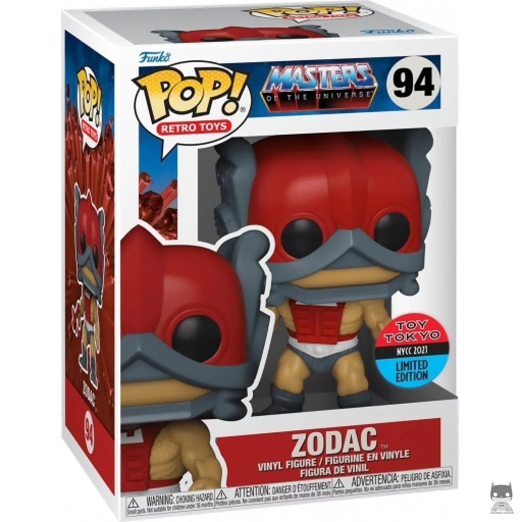 Figurine Funko POP Zodac avec boîte