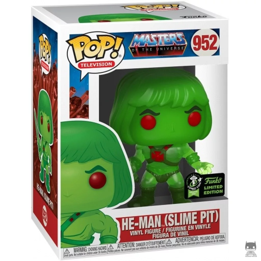 Figurine Funko POP Musclor (Slime Pit) avec boîte