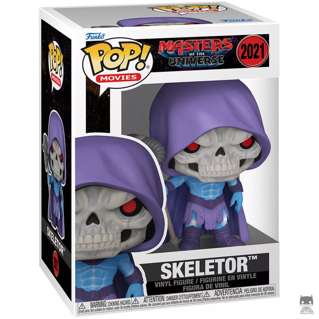 Figurine Funko POP Skeletor avec boîte
