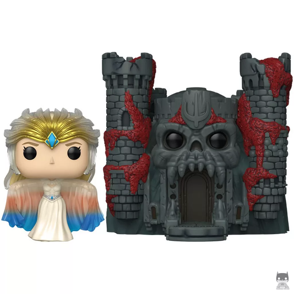 Figurine Funko POP Sorceress avec le Château des Ombres (Les Maîtres de l'univers (Film))