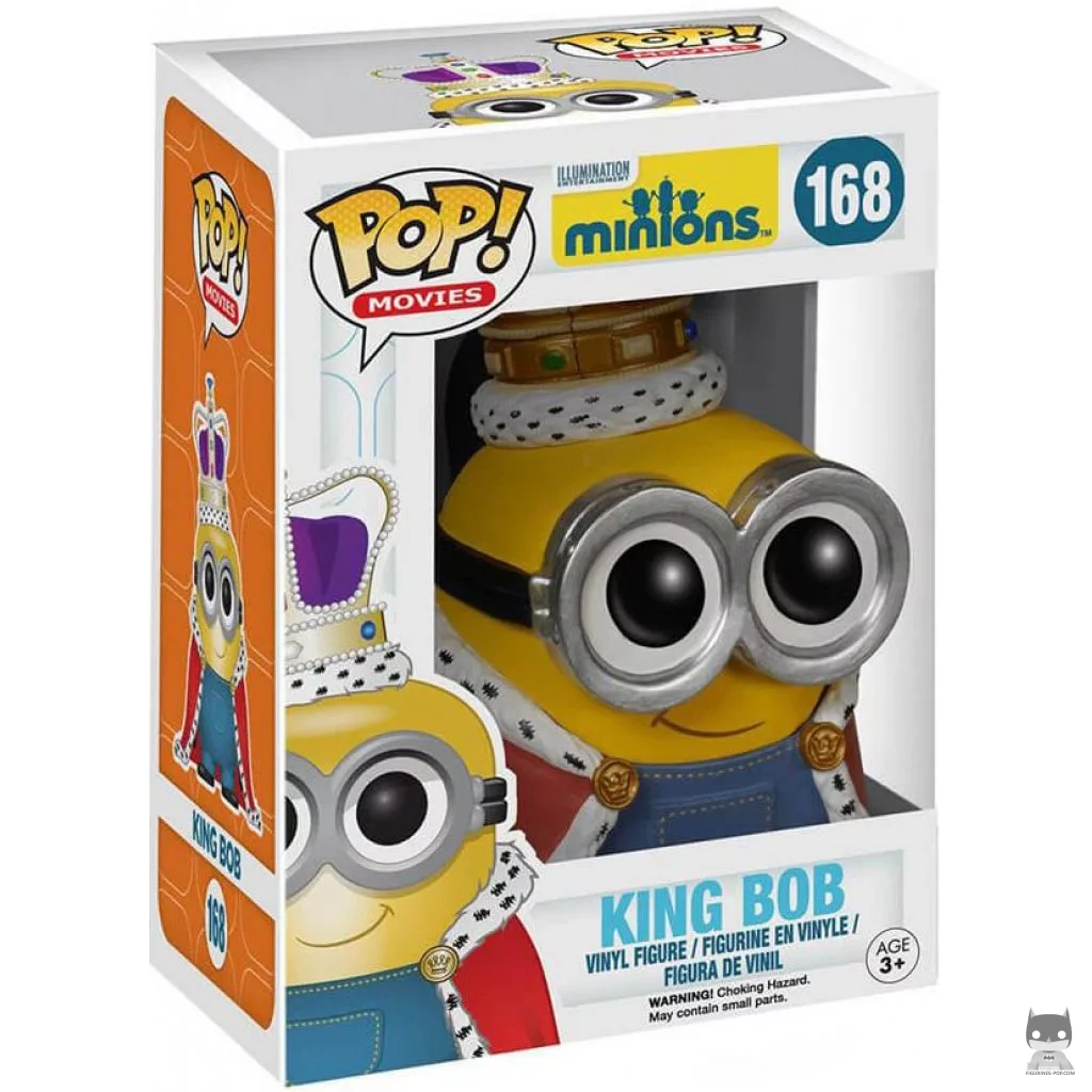 Figurine Funko POP Roi Bob avec boîte