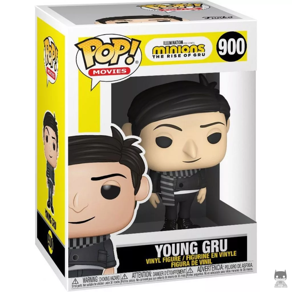 Figurine Funko POP Gru jeune avec boîte