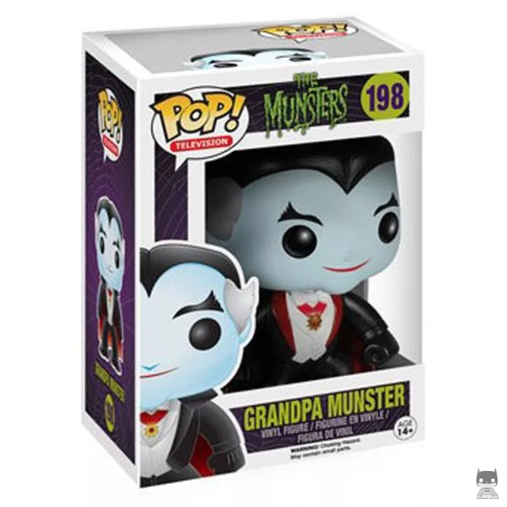 Figurine Funko POP Grandpa Munster avec boîte