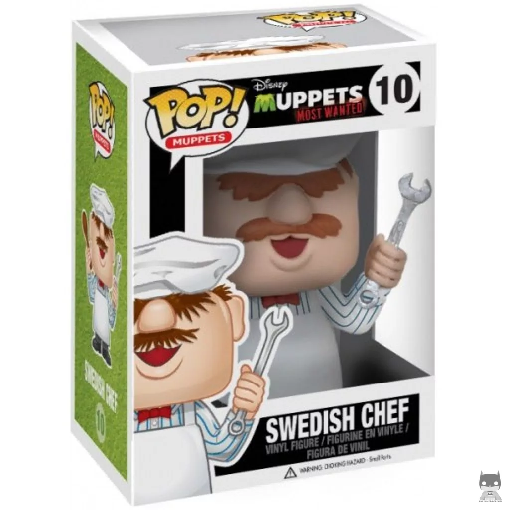 Figurine Funko POP Chef Suédois avec boîte