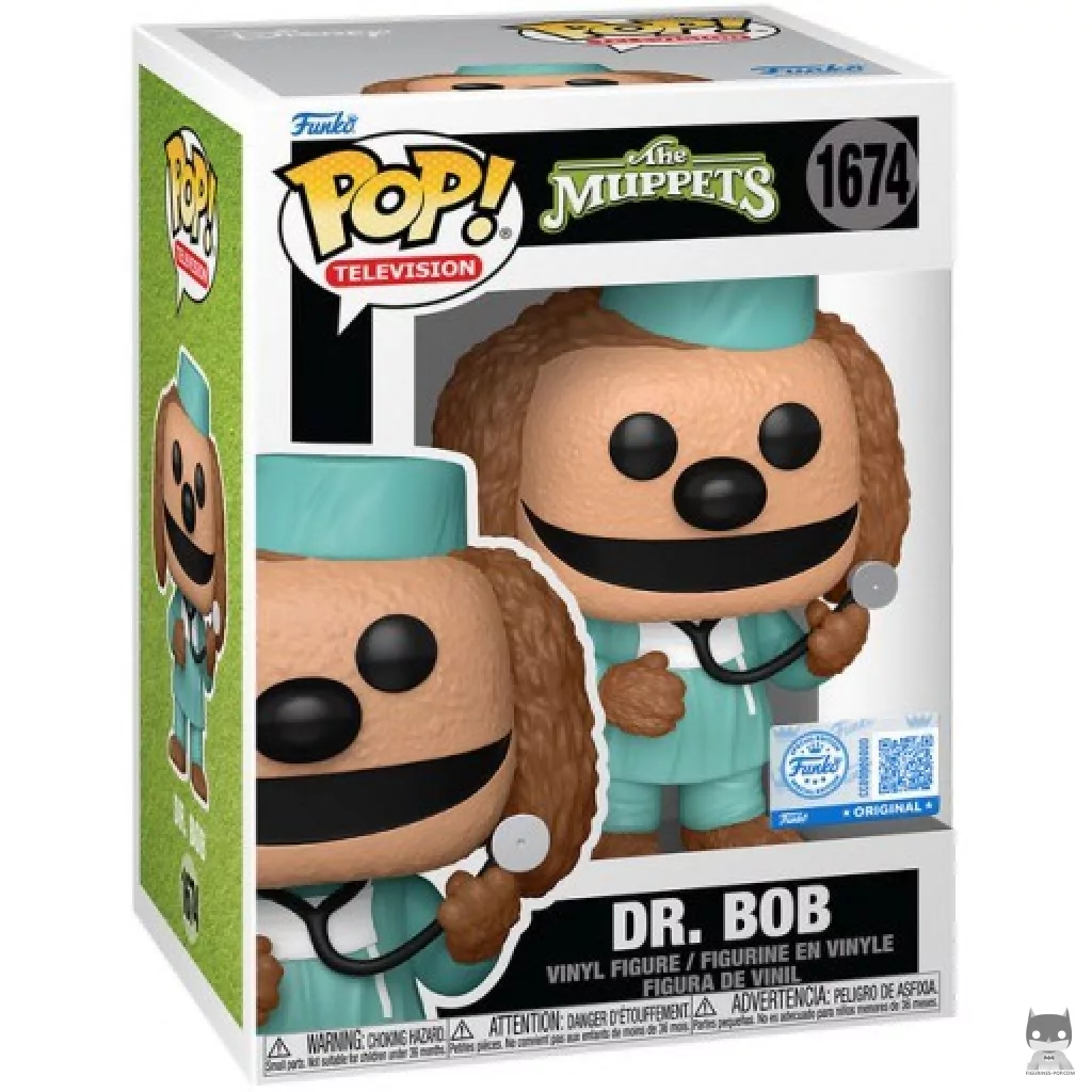 Figurine Funko POP Dr. Bob avec boîte