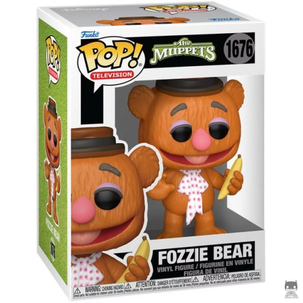 Figurine Funko POP Fozzie Bear avec boîte