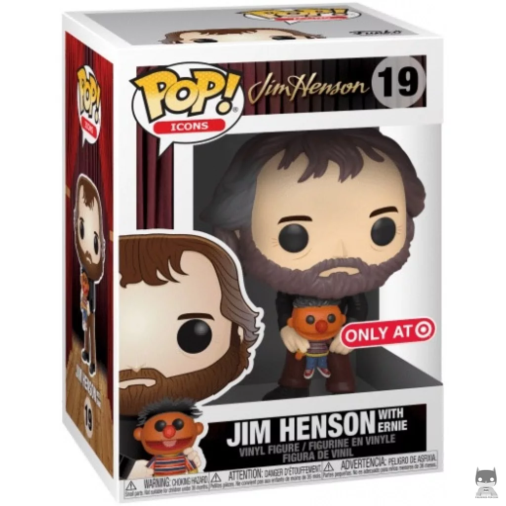 Figurine Funko POP Jim Henson avec Ernie avec boîte