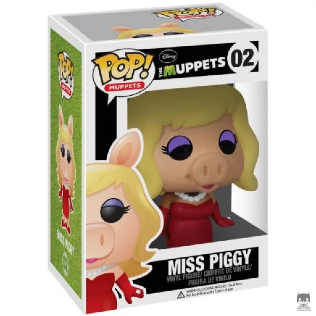 Figurine Funko POP Miss Piggy (Metallic) avec boîte