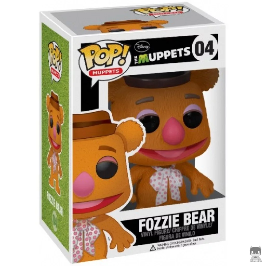 Figurine Funko POP Fozzie Bear avec boîte