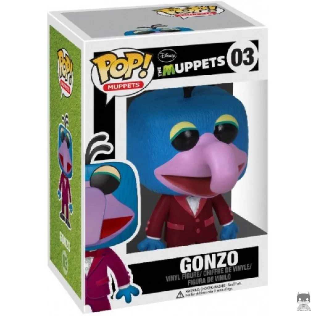 Figurine Funko POP Gonzo avec boîte