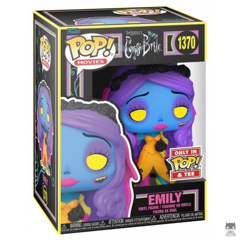Figurine Funko POP Emily (Black Light) avec boîte