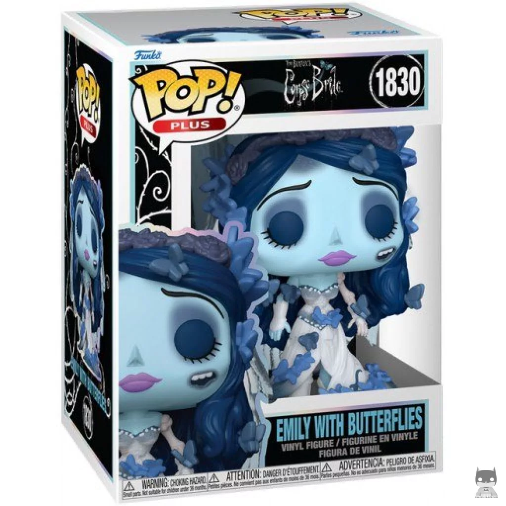 Figurine Funko POP Emily avec Papillons avec boîte