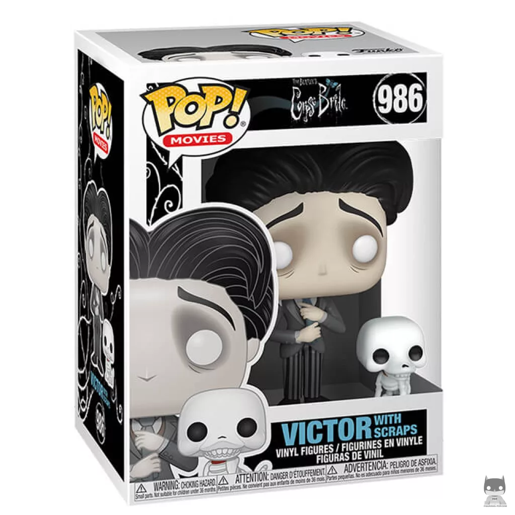 Figurine Funko POP Victor avec Scraps avec boîte