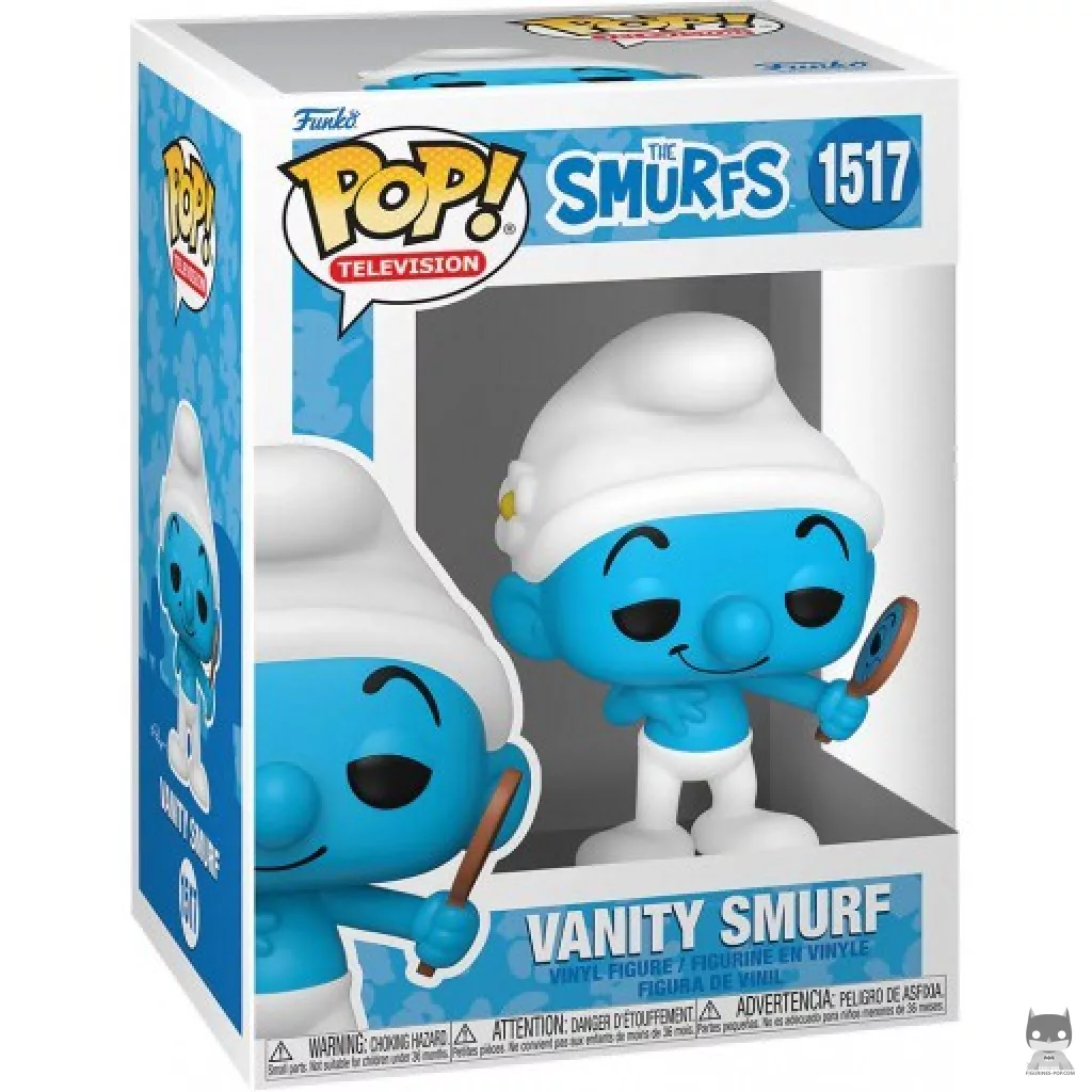 Figurine Funko POP Schtroumpf Coquet avec boîte