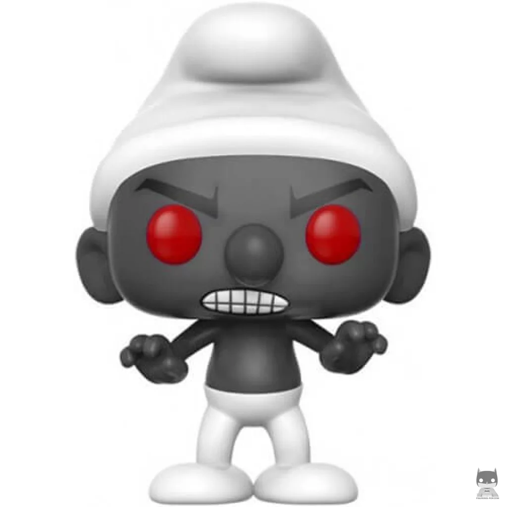 Figurine Funko POP Schtroumpf GNAP! (noir) (Les Schtroumpfs)