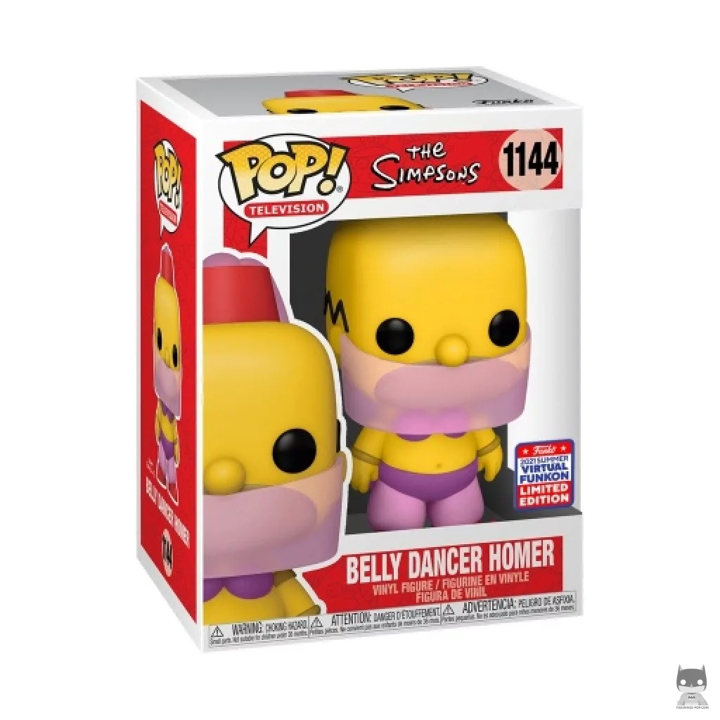 Figurine Funko POP Homer Danse Orientale avec boîte