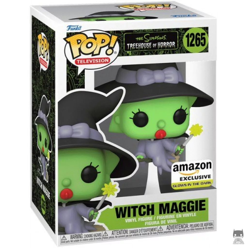Figurine Funko POP Maggie Sorcière (Glow in the Dark) avec boîte