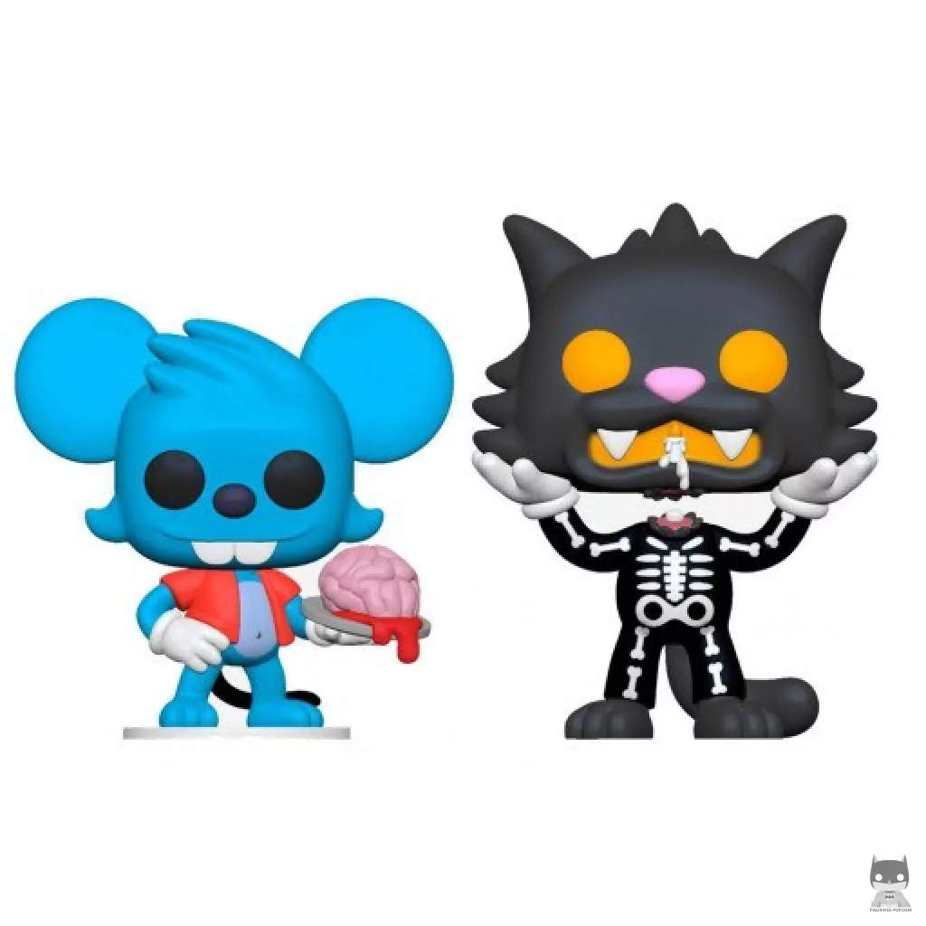 Figurine Funko POP Itchy & Scratchy Squelette (Les Simpson)