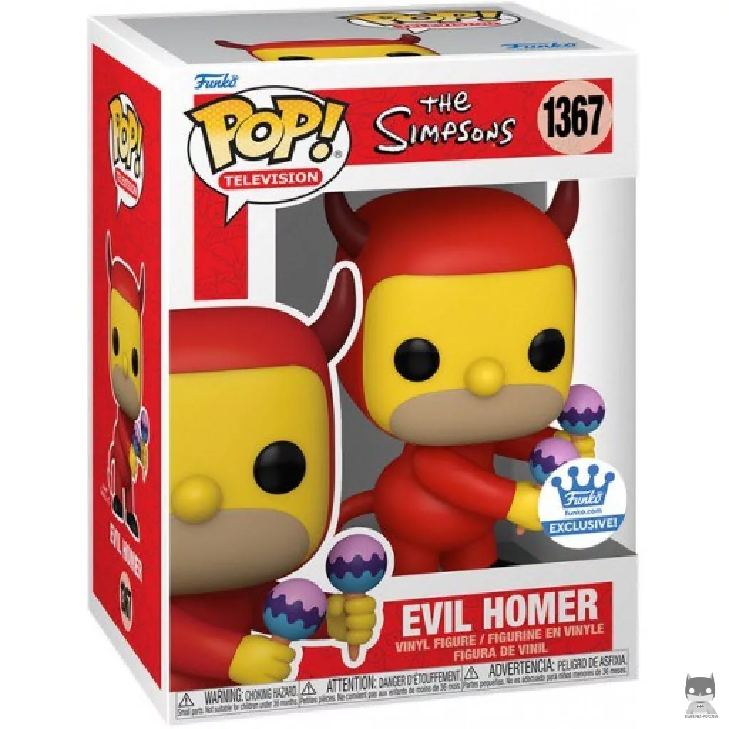 Figurine Funko POP Homer Diable avec boîte