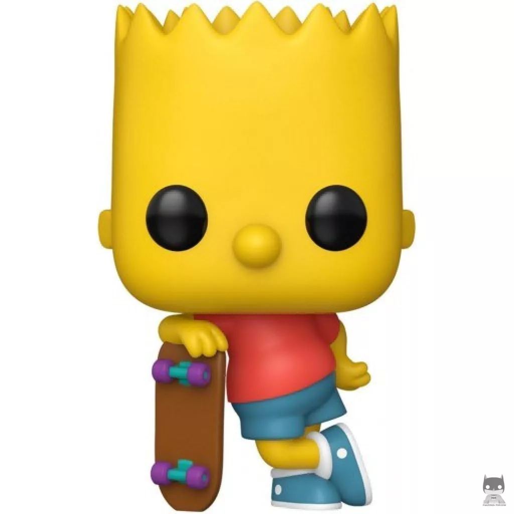 Figurine Funko POP Bart avec Skateboard (Les Simpson)