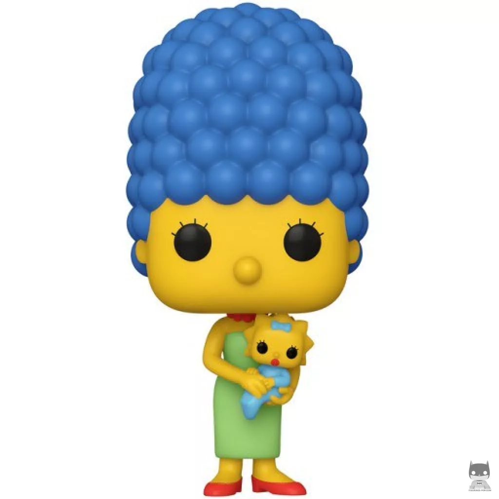 Figurine Funko POP Marge avec Maggie (Les Simpson)