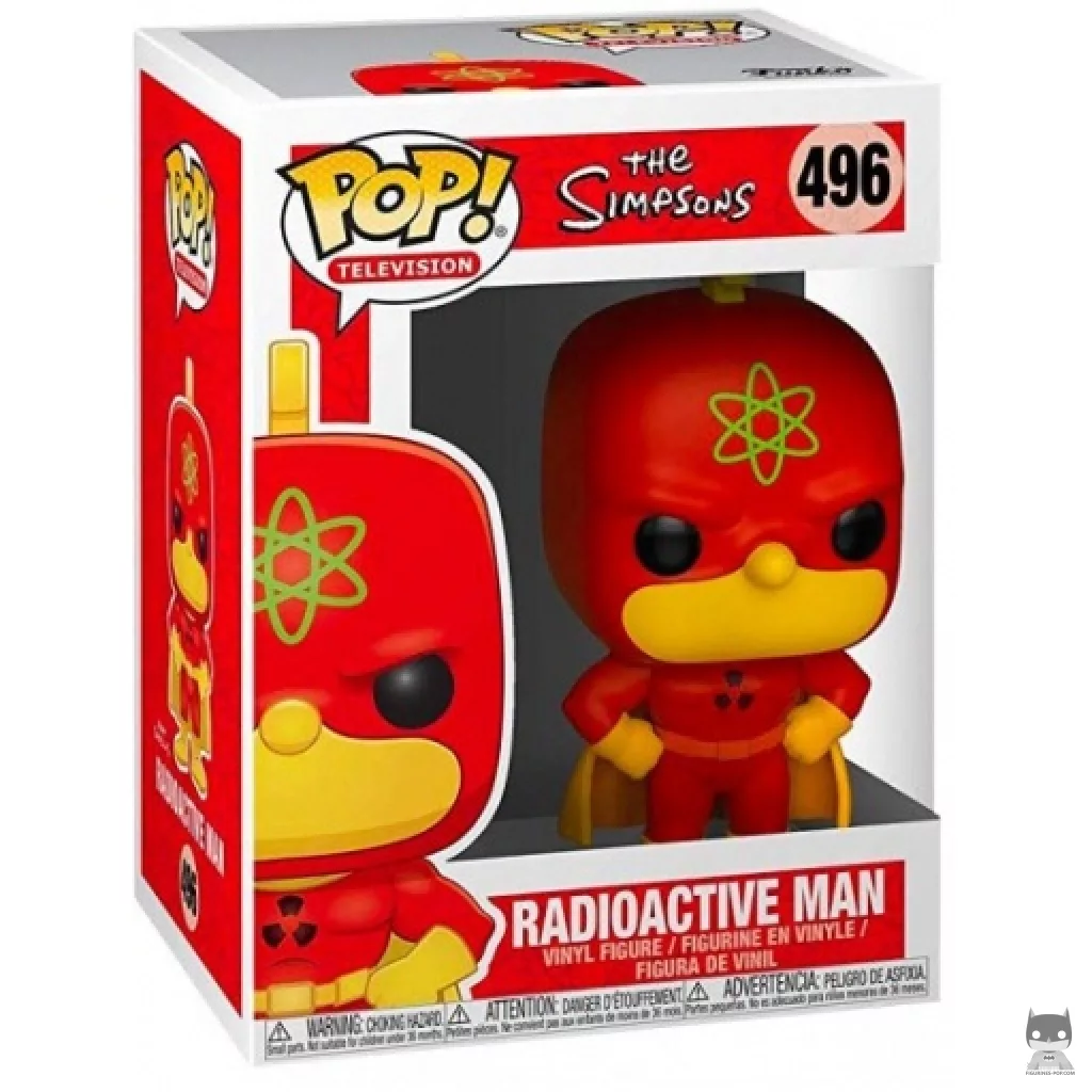 Figurine Funko POP L'Homme Radioactif avec boîte