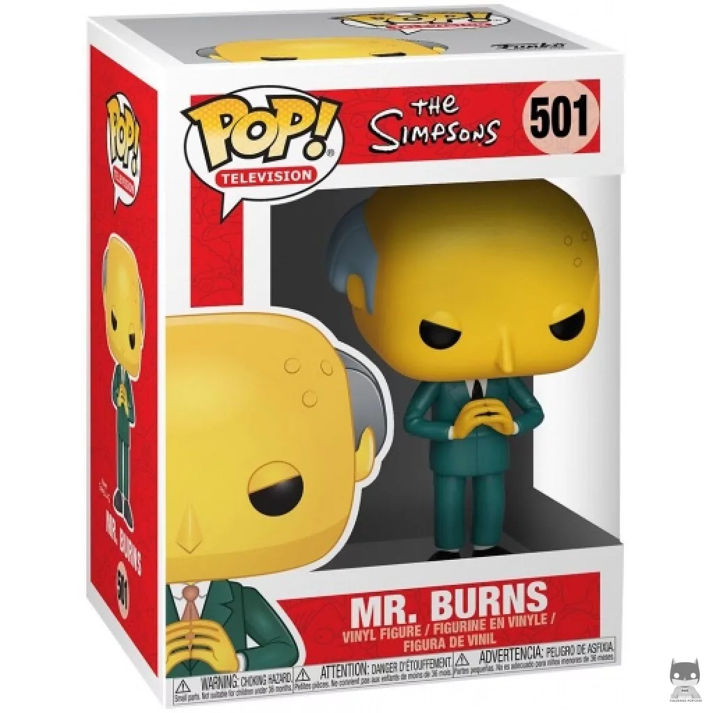 Figurine Funko POP Mr. Burns avec boîte