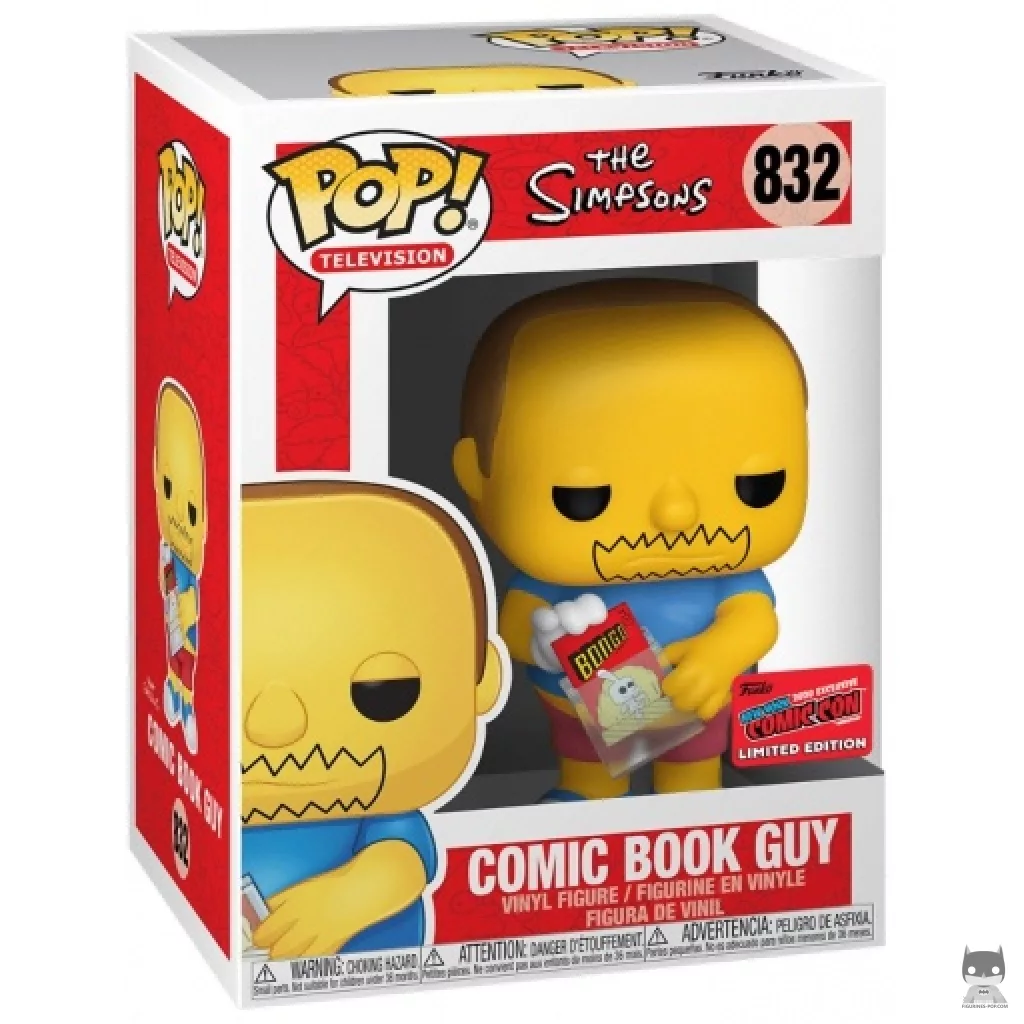 Figurine Funko POP Le vendeur de BD avec boîte
