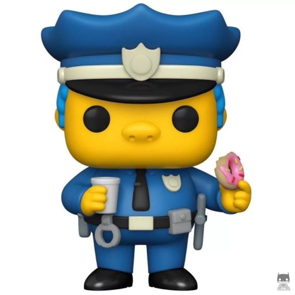 Figurine Funko POP Chief Wiggum (Les Simpson)
