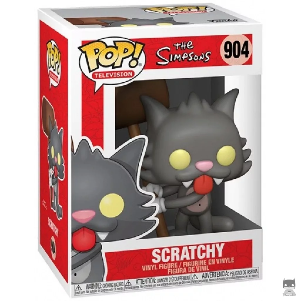 Figurine Funko POP Scratchy avec boîte