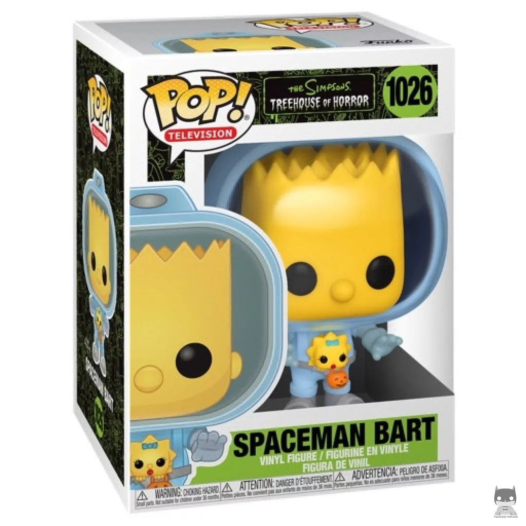 Figurine Funko POP Bart en Astronaute avec boîte