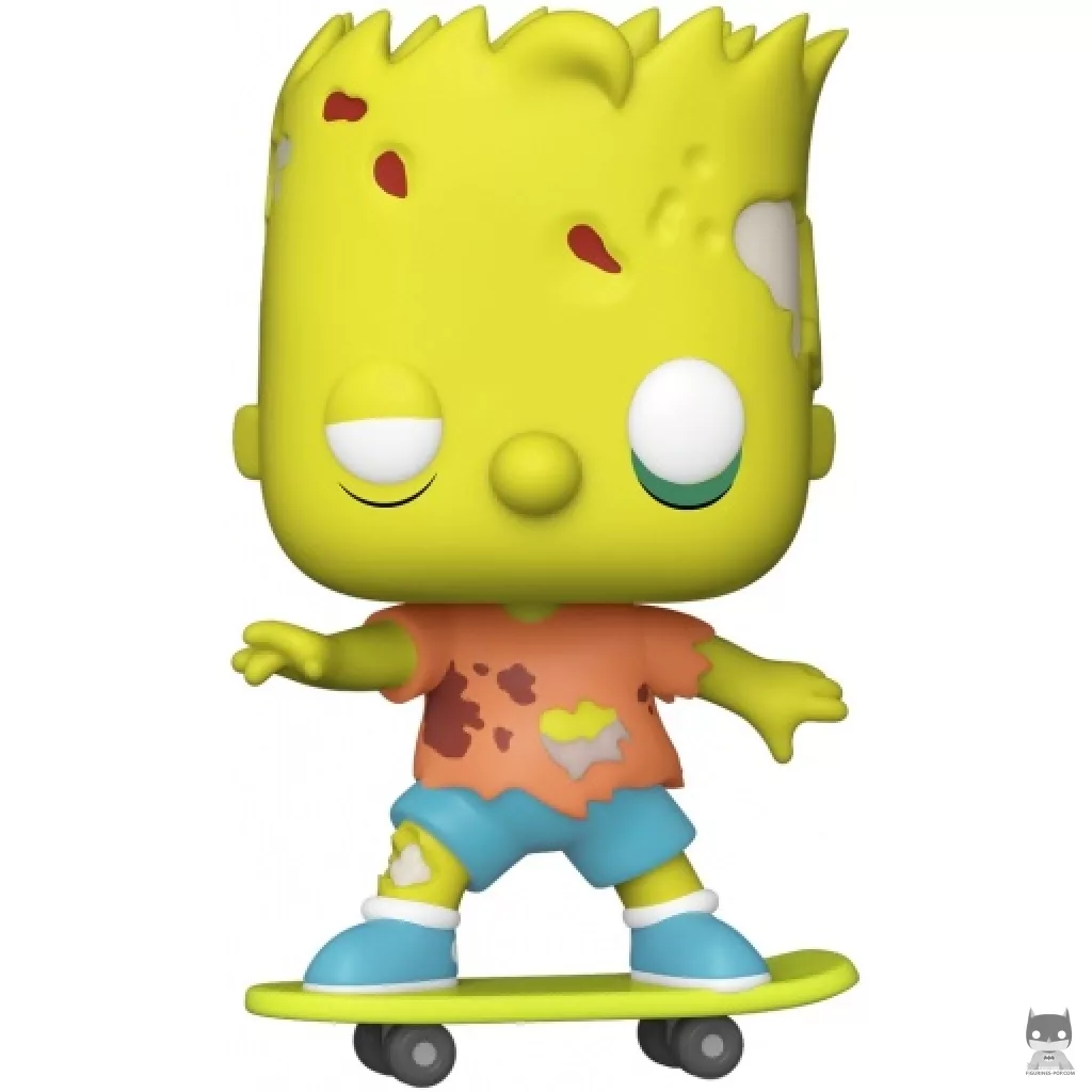 Figurine Funko POP Bart en Zombie (Les Simpson : Horrow Show)