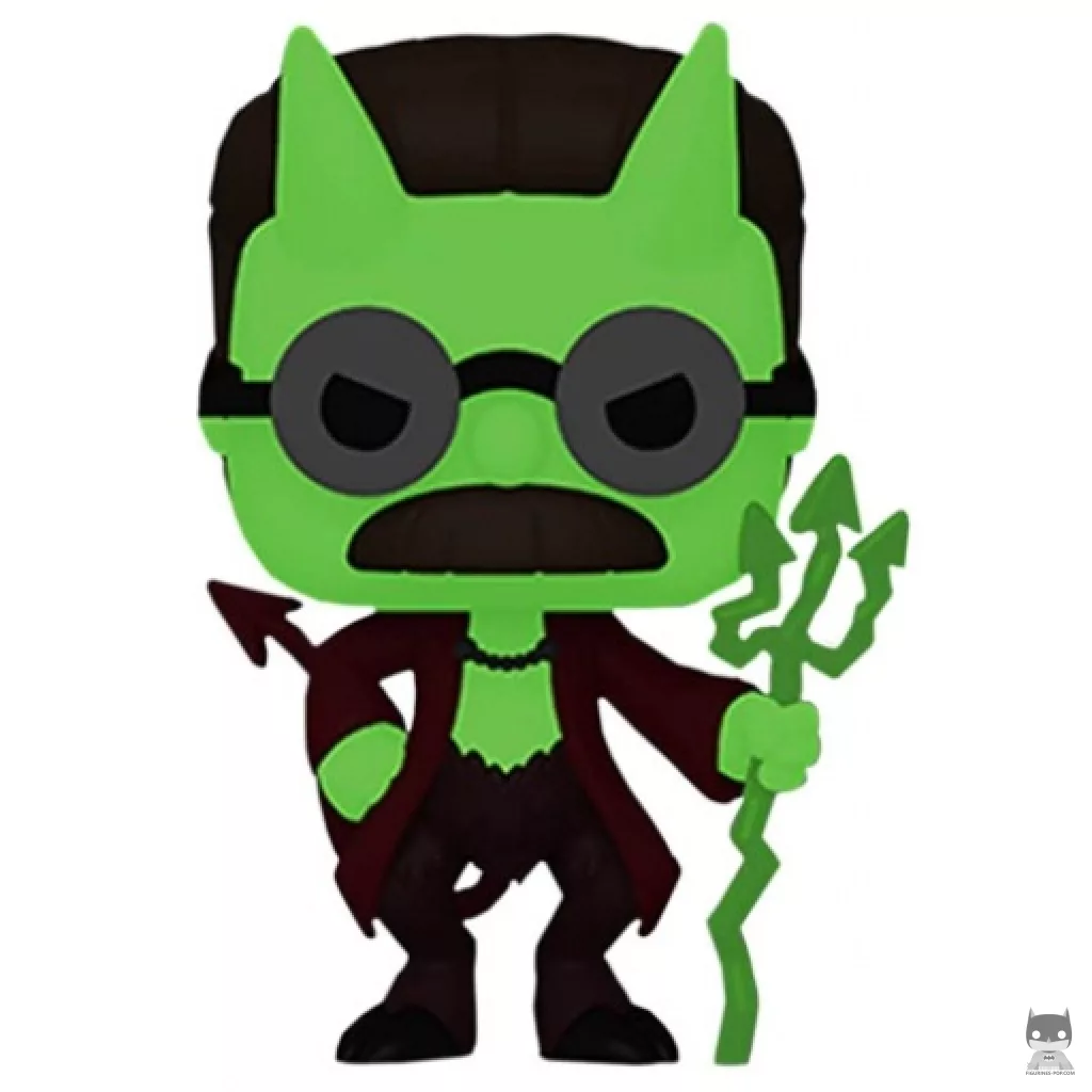 Figurine Funko POP Flanders en Diable (Glow in the Dark) (Les Simpson : Horrow Show)