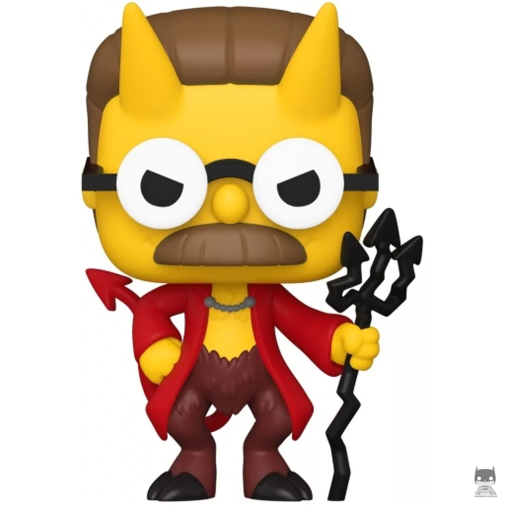 Figurine Funko POP Flanders en Diable (Les Simpson : Horrow Show)