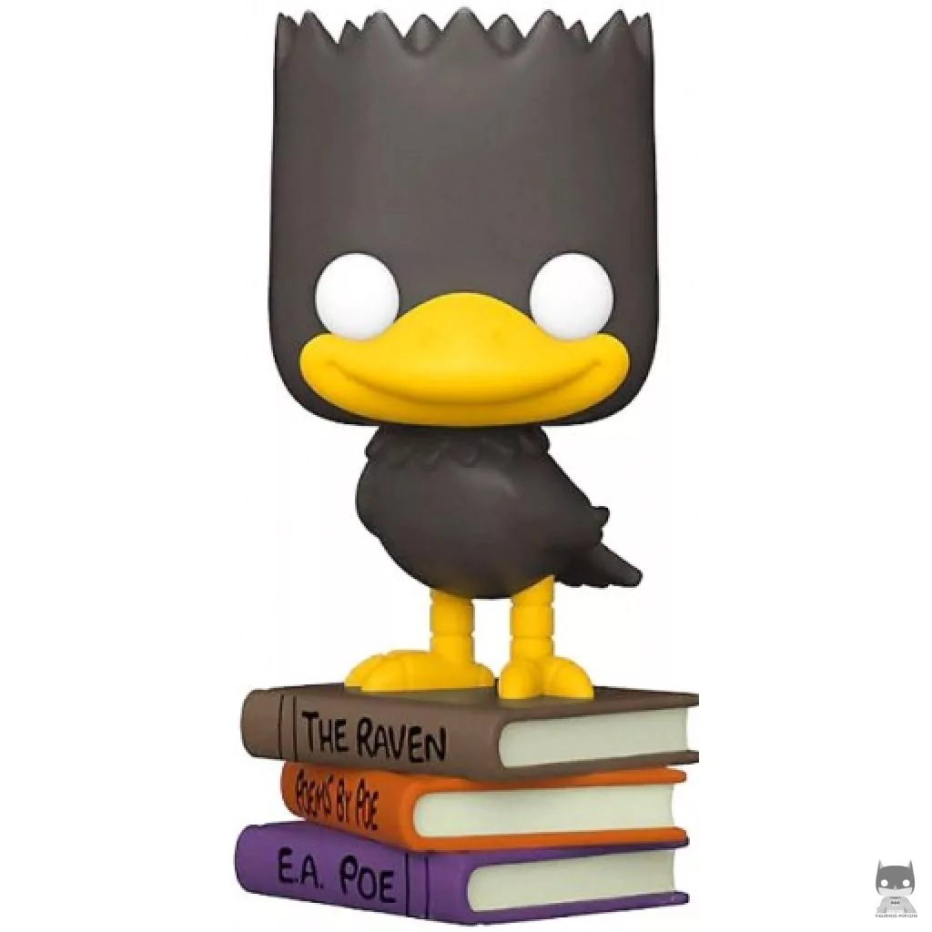 Figurine Funko POP Bart en Corbeau (Les Simpson : Horrow Show)